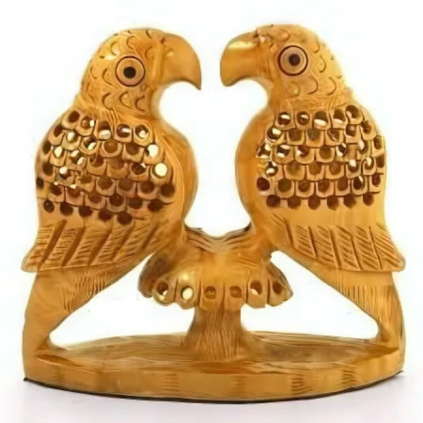 Wooden Handicraft Statue - Image 3